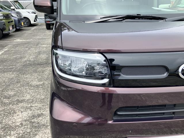 タントＸ１４インチフルホイールキャップ　フルＬＥＤヘッドランプ　オート格納式カラードドアミラー　左側パワースライドドア　ＴＦＴカラーマルチインフォメーションディスプレイ　フルファブリックシート（静岡県）の中古車