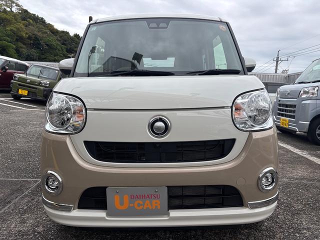 ムーヴキャンバスXメイクアップリミテッド SAIII14インチフルホイールキャップ キーフリーシステム 両側パワースライドドア オートエアコン(プッシュ式) オートライト 置きラクボックス(静岡県)の中古車