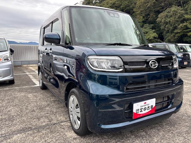 タントX14インチフルホイールキャップ フルLEDヘッドランプ オート格納式カラードドアミラー 左側パワースライドドア TFTカラーマルチインフォメーションディスプレイ フルファブリックシート(静岡県)の中古車