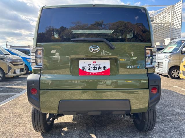 タフトGターボ15インチアルミホイール オートレベリング機能付フルLEDヘッドランプ LEDフォグランプ 本革巻ステアリングホイール 本革巻インパネセンターシフト TFTカラーマルチインフォメーションディスプレイ(静岡県)の中古車