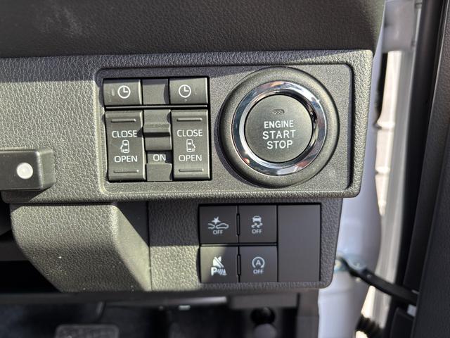 ムーヴキャンバスストライプスG14インチフルホイールキャップ LEDヘッドランプ LEDフォグランプ ホっとカップホルダー 両側パワースライドドア キーフリーシステム プッシュボタンスタート UVカットガラス(静岡県)の中古車