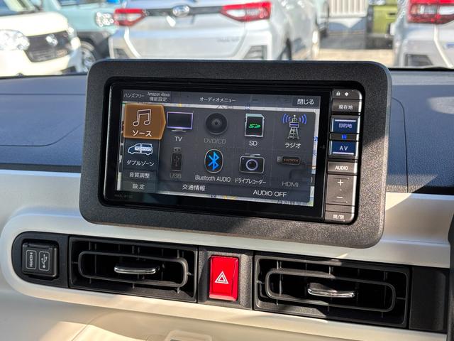 ムーヴキャンバスストライプスG14インチフルホイールキャップ LEDヘッドランプ LEDフォグランプ ホっとカップホルダー 両側パワースライドドア キーフリーシステム プッシュボタンスタート UVカットガラス(静岡県)の中古車