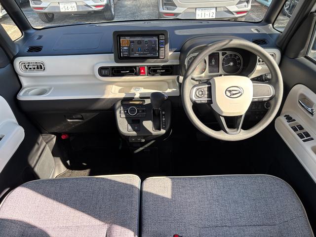 ムーヴキャンバスストライプスG14インチフルホイールキャップ LEDヘッドランプ LEDフォグランプ ホっとカップホルダー 両側パワースライドドア キーフリーシステム プッシュボタンスタート UVカットガラス(静岡県)の中古車