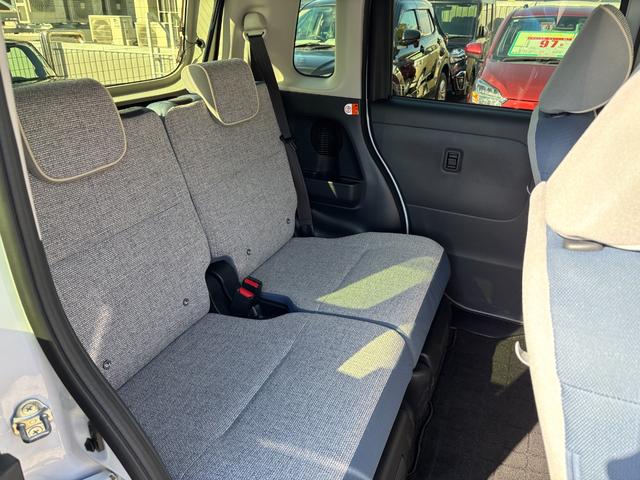 ムーヴキャンバスストライプスG14インチフルホイールキャップ LEDヘッドランプ LEDフォグランプ ホっとカップホルダー 両側パワースライドドア キーフリーシステム プッシュボタンスタート UVカットガラス(静岡県)の中古車