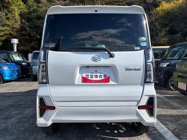 タントカスタムRSセレクションL15インチアルミホイール キーフリーシステム プッシュボタンスタート オートエアコン(プッシュ式) フルLEDヘッドランプ オート格納式カラードドアミラー 本革巻ステアリングホイール(静岡県)の中古車