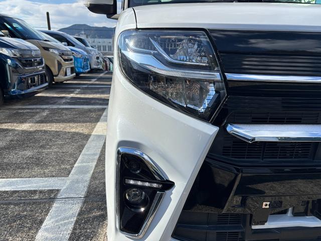 タントカスタムRSセレクションL15インチアルミホイール キーフリーシステム プッシュボタンスタート オートエアコン(プッシュ式) フルLEDヘッドランプ オート格納式カラードドアミラー 本革巻ステアリングホイール(静岡県)の中古車