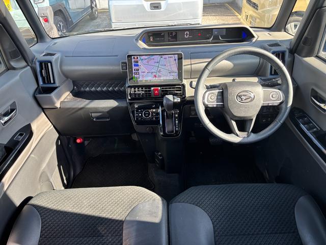 タントカスタムRSセレクションL15インチアルミホイール キーフリーシステム プッシュボタンスタート オートエアコン(プッシュ式) フルLEDヘッドランプ オート格納式カラードドアミラー 本革巻ステアリングホイール(静岡県)の中古車