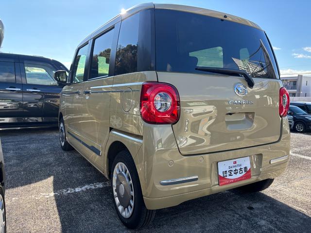 ムーヴキャンバスセオリーＧ１４インチフルホイールキャップ　ＬＥＤヘッドランプ　ＬＥＤフォグランプ　ホっとカップホルダー　両側パワースライドドア　キーフリーシステム　プッシュボタンスタート　ＵＶカットガラス（静岡県）の中古車