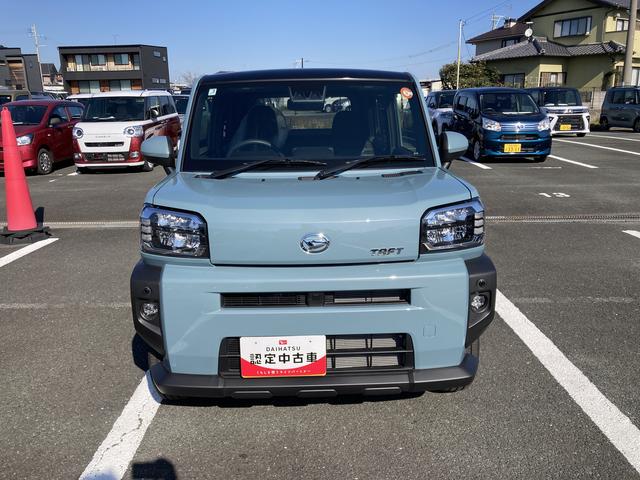 タフトＧ　ナビ付ナビ　１５インチアルミホイール　オートレベリング機能付フルＬＥＤヘッドランプ　ＬＥＤフォグランプ　本革巻ステアリングホイール　本革巻インパネセンターシフト（静岡県）の中古車