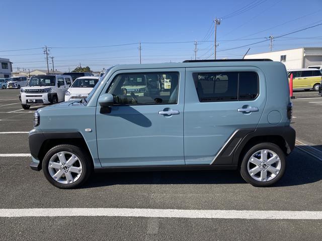 タフトＧ　ナビ付ナビ　１５インチアルミホイール　オートレベリング機能付フルＬＥＤヘッドランプ　ＬＥＤフォグランプ　本革巻ステアリングホイール　本革巻インパネセンターシフト（静岡県）の中古車