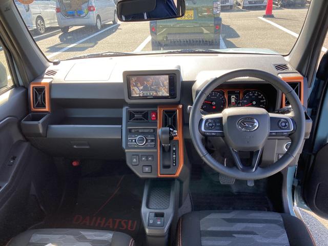 タフトＧ　ナビ付ナビ　１５インチアルミホイール　オートレベリング機能付フルＬＥＤヘッドランプ　ＬＥＤフォグランプ　本革巻ステアリングホイール　本革巻インパネセンターシフト（静岡県）の中古車