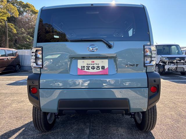 タフトＧターボ１５インチアルミホイール　オートレベリング機能付フルＬＥＤヘッドランプ　ＬＥＤフォグランプ　本革巻ステアリングホイール　本革巻インパネセンターシフト　ＴＦＴカラーマルチインフォメーションディスプレイ（静岡県）の中古車