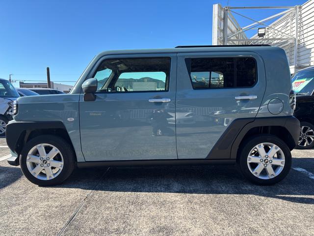 タフトＧターボ１５インチアルミホイール　オートレベリング機能付フルＬＥＤヘッドランプ　ＬＥＤフォグランプ　本革巻ステアリングホイール　本革巻インパネセンターシフト　ＴＦＴカラーマルチインフォメーションディスプレイ（静岡県）の中古車