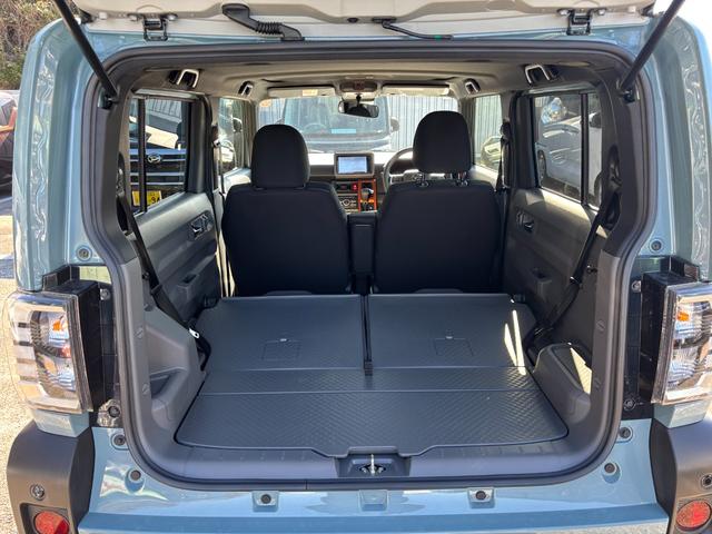 タフトＧターボ１５インチアルミホイール　オートレベリング機能付フルＬＥＤヘッドランプ　ＬＥＤフォグランプ　本革巻ステアリングホイール　本革巻インパネセンターシフト　ＴＦＴカラーマルチインフォメーションディスプレイ（静岡県）の中古車