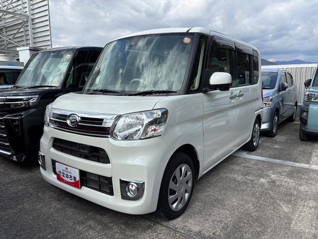 タントＸターボ　ＳＡIIキーフリーシステム　パワースライドドア（左側）　オートエアコン（プッシュ式）　オートライト　ハロゲンヘッドランプ　マルチインフォメーションディスプレイ（静岡県）の中古車