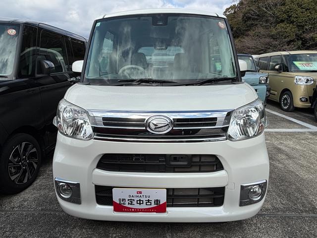タントＸターボ　ＳＡIIキーフリーシステム　パワースライドドア（左側）　オートエアコン（プッシュ式）　オートライト　ハロゲンヘッドランプ　マルチインフォメーションディスプレイ（静岡県）の中古車