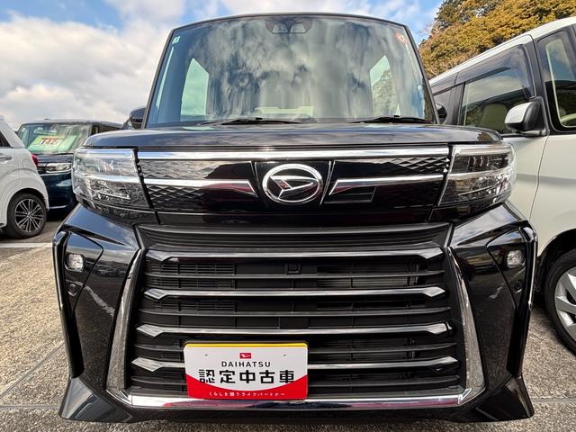 タントカスタムＸ１４インチアルミホイール　大型エアロバンパー　フルＬＥＤヘッドランプ　オート格納式カラードドアミラー　両側パワースライドドア　キーフリーシステム　プッシュボタンスタート（静岡県）の中古車