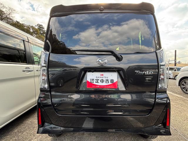 タントカスタムＸ１４インチアルミホイール　大型エアロバンパー　フルＬＥＤヘッドランプ　オート格納式カラードドアミラー　両側パワースライドドア　キーフリーシステム　プッシュボタンスタート（静岡県）の中古車