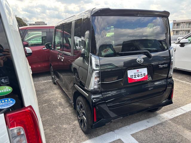タントカスタムＸ１４インチアルミホイール　大型エアロバンパー　フルＬＥＤヘッドランプ　オート格納式カラードドアミラー　両側パワースライドドア　キーフリーシステム　プッシュボタンスタート（静岡県）の中古車