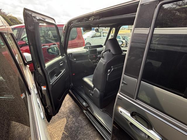 タントカスタムＸ１４インチアルミホイール　大型エアロバンパー　フルＬＥＤヘッドランプ　オート格納式カラードドアミラー　両側パワースライドドア　キーフリーシステム　プッシュボタンスタート（静岡県）の中古車