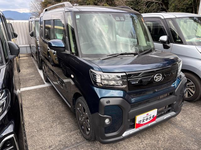 タントファンクロスターボ15インチアルミホイール キーフリーシステム プッシュボタンスタート オートエアコン(プッシュ式) フルLEDヘッドランプ オート格納式カラードドアミラー 本革巻ステアリングホイール(静岡県)の中古車