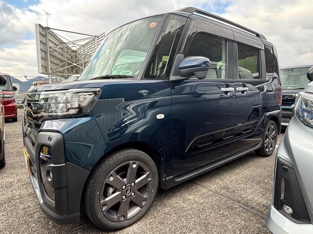 タントファンクロスターボ15インチアルミホイール キーフリーシステム プッシュボタンスタート オートエアコン(プッシュ式) フルLEDヘッドランプ オート格納式カラードドアミラー 本革巻ステアリングホイール(静岡県)の中古車