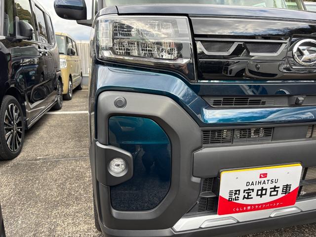 タントファンクロスターボ15インチアルミホイール キーフリーシステム プッシュボタンスタート オートエアコン(プッシュ式) フルLEDヘッドランプ オート格納式カラードドアミラー 本革巻ステアリングホイール(静岡県)の中古車