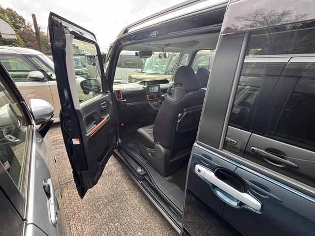 タントファンクロスターボ15インチアルミホイール キーフリーシステム プッシュボタンスタート オートエアコン(プッシュ式) フルLEDヘッドランプ オート格納式カラードドアミラー 本革巻ステアリングホイール(静岡県)の中古車