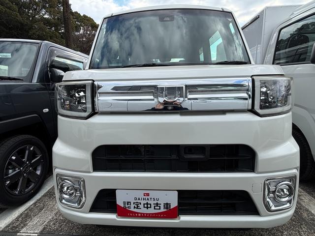 ウェイクＧターボＳＡIIプッシュボタンスタート　両側パワースライドドア　ＵＶカットガラス　キーフリーシステム　オートエアコン（プッシュ式）　ＬＥＤヘッドランプ	ＬＥＤヘッドライト（静岡県）の中古車