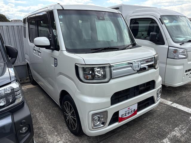 ウェイクＧターボＳＡIIプッシュボタンスタート　両側パワースライドドア　ＵＶカットガラス　キーフリーシステム　オートエアコン（プッシュ式）　ＬＥＤヘッドランプ	ＬＥＤヘッドライト（静岡県）の中古車