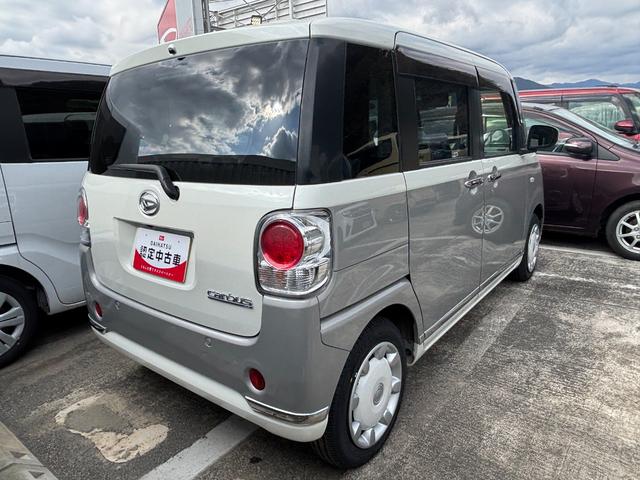 ムーヴキャンバスＧメイクアップＶＳ　ＳＡIII１４インチフルホイールキャップ　ＬＥＤヘッドランプ　キーフリーシステム　両側パワースライドドア　オートエアコン（プッシュ式）　オートライト　置きラクボックス（静岡県）の中古車