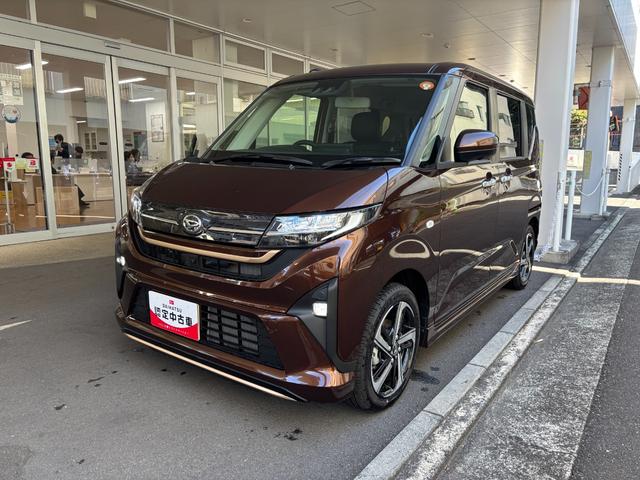 ムーヴＲＳキーフリーシステム　プッシュボタンスタート　ＬＥＤヘッドライト　１５インチアルミホイール　両側パワースライドドア　カラーマルチインフォメーションディスプレイ（静岡県）の中古車