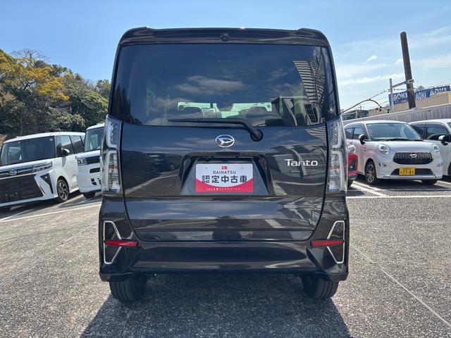 タントカスタムＲＳスタイルセレクション１５インチアルミホイール　大型エアロバンパー　フルＬＥＤヘッドランプ　オート格納式カラードドアミラー　革巻ステアリングホイール　両側パワースライドドア（静岡県）の中古車