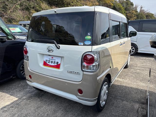 ムーヴキャンバスＸメイクアップリミテッド　ＳＡIII１４インチフルホイールキャップ　キーフリーシステム　両側パワースライドドア　オートエアコン（プッシュ式）　オートライト　置きラクボックス（静岡県）の中古車