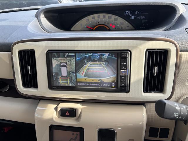 ムーヴキャンバスＸメイクアップリミテッド　ＳＡIII１４インチフルホイールキャップ　キーフリーシステム　両側パワースライドドア　オートエアコン（プッシュ式）　オートライト　置きラクボックス（静岡県）の中古車