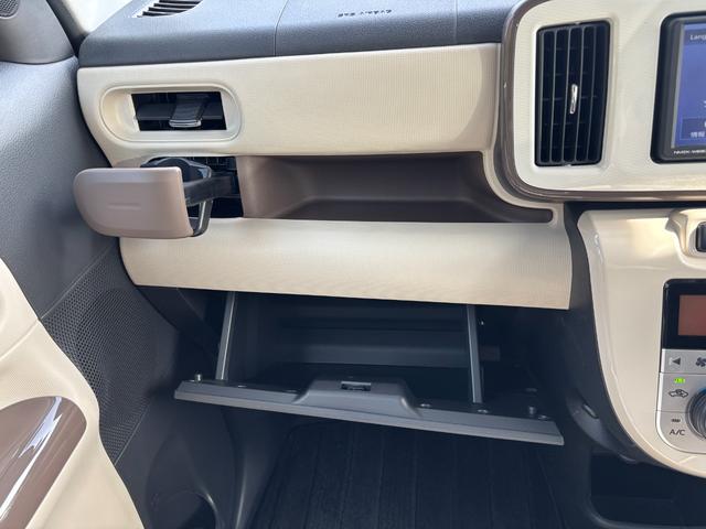 ムーヴキャンバスＸメイクアップリミテッド　ＳＡIII１４インチフルホイールキャップ　キーフリーシステム　両側パワースライドドア　オートエアコン（プッシュ式）　オートライト　置きラクボックス（静岡県）の中古車