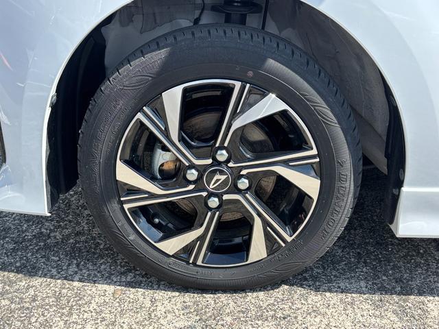 タントカスタムＸ１４インチアルミホイール　大型エアロバンパー　フルＬＥＤヘッドランプ　オート格納式カラードドアミラー　両側パワースライドドア　キーフリーシステム　プッシュボタンスタート（静岡県）の中古車