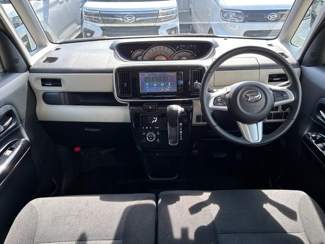 ムーヴキャンバスＧブラックアクセントＶＳ　ＳＡIIIＬＥＤヘッドランプ　キーフリーシステム　両側パワースライドドア　オートエアコン（プッシュ式）　オートライト　置きラクボックス（静岡県）の中古車