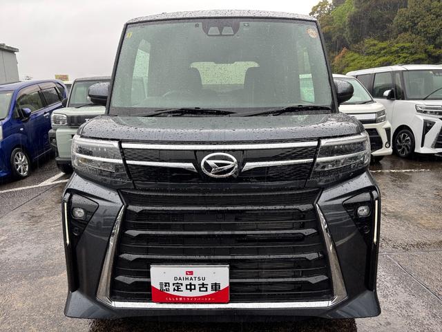 タントカスタムＸ１４インチアルミホイール　大型エアロバンパー　フルＬＥＤヘッドランプ　オート格納式カラードドアミラー　両側パワースライドドア　キーフリーシステム　プッシュボタンスタート（静岡県）の中古車