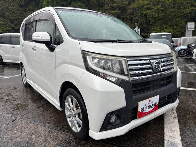 ムーヴカスタム　Ｘ　ＳＡII１４インチアルミホイール　スーパーＵＶＩＲカットガラス　ウレタンステアリングホイール　ウレタンインパネセンターシフト　ＬＥＤルームランプ（静岡県）の中古車