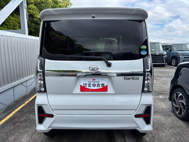 タントカスタムＸ１４インチアルミホイール　大型エアロバンパー　フルＬＥＤヘッドランプ　オート格納式カラードドアミラー　キーフリーシステム　プッシュボタンスタート（静岡県）の中古車