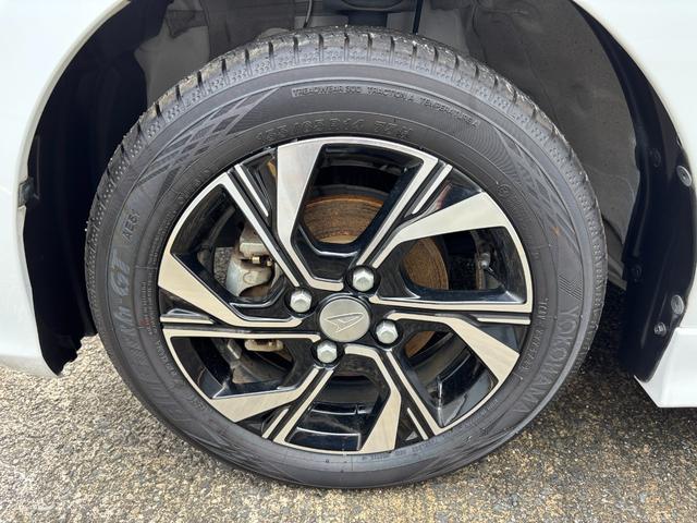 タントカスタムＸ１４インチアルミホイール　大型エアロバンパー　フルＬＥＤヘッドランプ　オート格納式カラードドアミラー　キーフリーシステム　プッシュボタンスタート（静岡県）の中古車