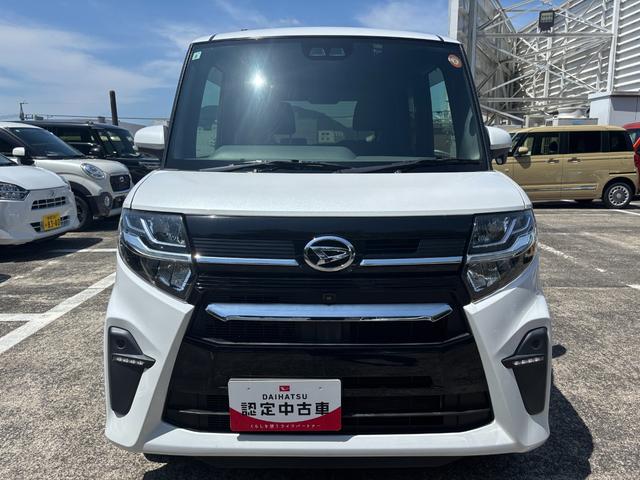 タントカスタムRS15インチアルミホイール キーフリーシステム プッシュボタンスタート オートエアコン(プッシュ式) フルLEDヘッドランプ オート格納式カラードドアミラー 本革巻ステアリングホイール(静岡県)の中古車