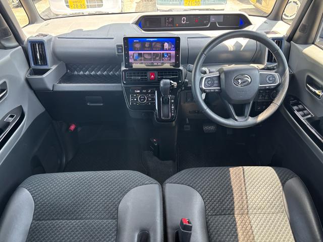 タントカスタムRS15インチアルミホイール キーフリーシステム プッシュボタンスタート オートエアコン(プッシュ式) フルLEDヘッドランプ オート格納式カラードドアミラー 本革巻ステアリングホイール(静岡県)の中古車