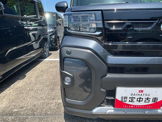 タントファンクロス14インチアルミホイール フルLEDヘッドランプ オート格納式カラードドアミラー 両側パワースライドドア キーフリーシステム プッシュボタンスタート(静岡県)の中古車