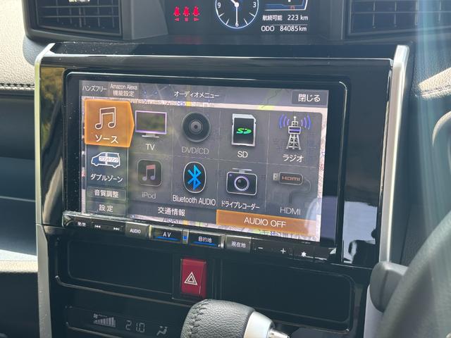 トールカスタムG ターボLEDヘッドランプ キーフリーシステム プッシュボタンスタート オートエアコン(プッシュ式) 両側パワースライドドア マルチインフォメーションディスプレイ(静岡県)の中古車