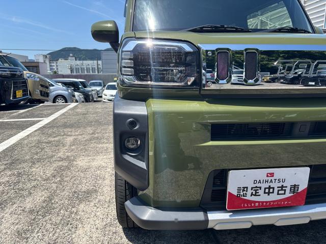 タフトGターボ クロムベンチャー15インチアルミホイール(シルバー塗装) オートレベリング機能付フルLEDヘッドランプ LEDフォグランプ 本革巻ステアリングホイール 本革巻インパネセンターシフト(静岡県)の中古車