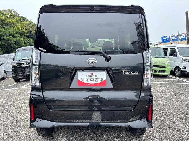 タントカスタムX14インチアルミホイール 大型エアロバンパー フルLEDヘッドランプ オート格納式カラードドアミラー 両側パワースライドドア キーフリーシステム プッシュボタンスタート(静岡県)の中古車