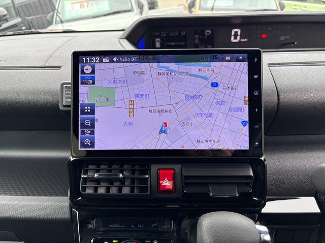 タントカスタムX14インチアルミホイール 大型エアロバンパー フルLEDヘッドランプ オート格納式カラードドアミラー 両側パワースライドドア キーフリーシステム プッシュボタンスタート(静岡県)の中古車