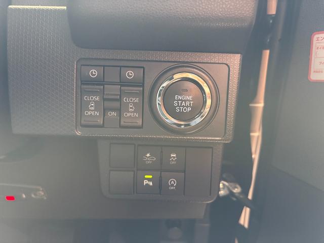 タントカスタムX14インチアルミホイール 大型エアロバンパー フルLEDヘッドランプ オート格納式カラードドアミラー 両側パワースライドドア キーフリーシステム プッシュボタンスタート(静岡県)の中古車